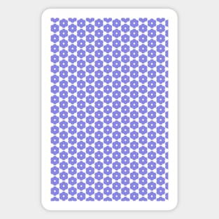 Purple Flower Pattern Sticker